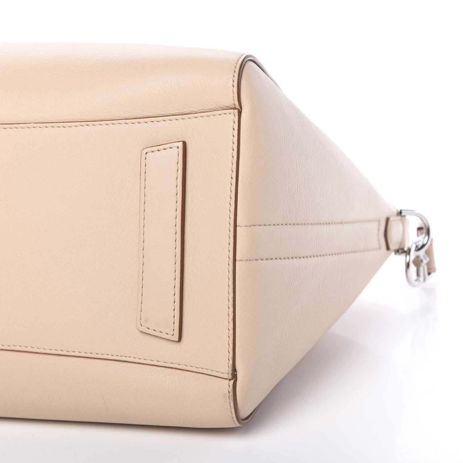 Givenchy Calfskin Plexiglass Medium Antigona Light Beige 9 of 9