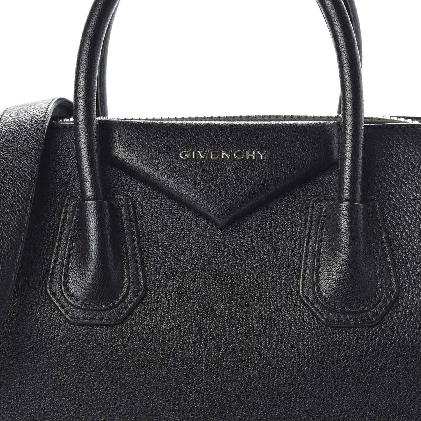 Sugar Goatskin Small Antigona Black