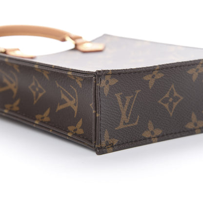 Louis Vuitton Monogram Petit Sac Plat 7 of 9