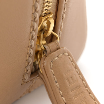 Chanel Calfskin Wild Stitch Top Handle Bag Beige 14 of 20