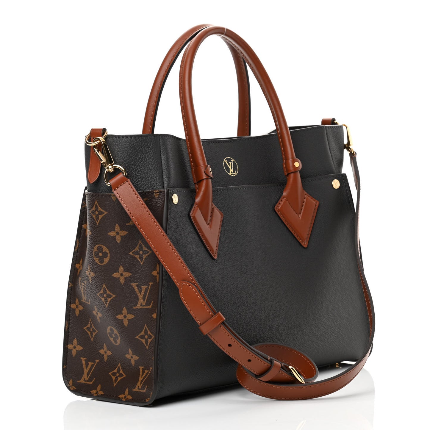 Calfskin Monogram On My Side MM Laurier