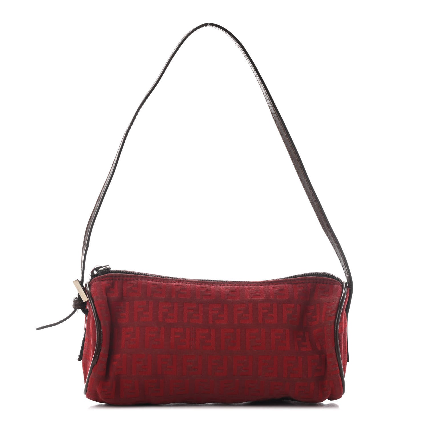 Fendi Zucca Mini Pochette Red 1 of 10