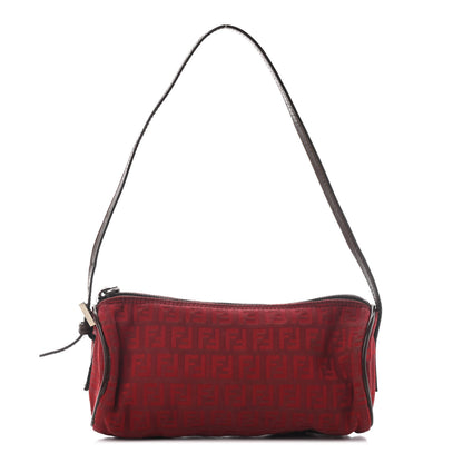 Fendi Zucca Mini Pochette Red 1 of 10