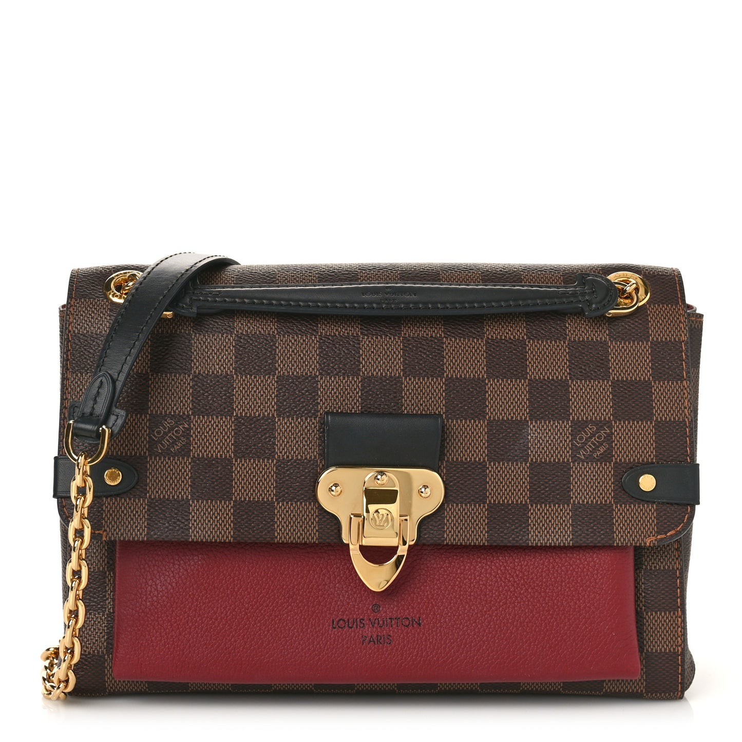 Damier Ebene Vavin PM Bordeaux