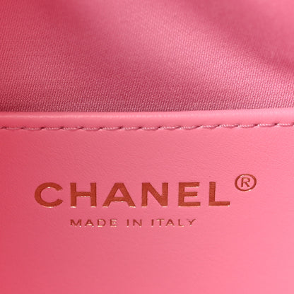 Chanel Caviar Quilted Mini Chanel 25 Handbag Light Pink 5 of 9