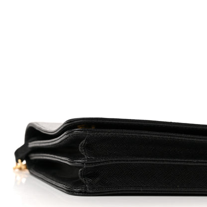 Prada Saffiano Lux Chain Wallet Black 8 of 12