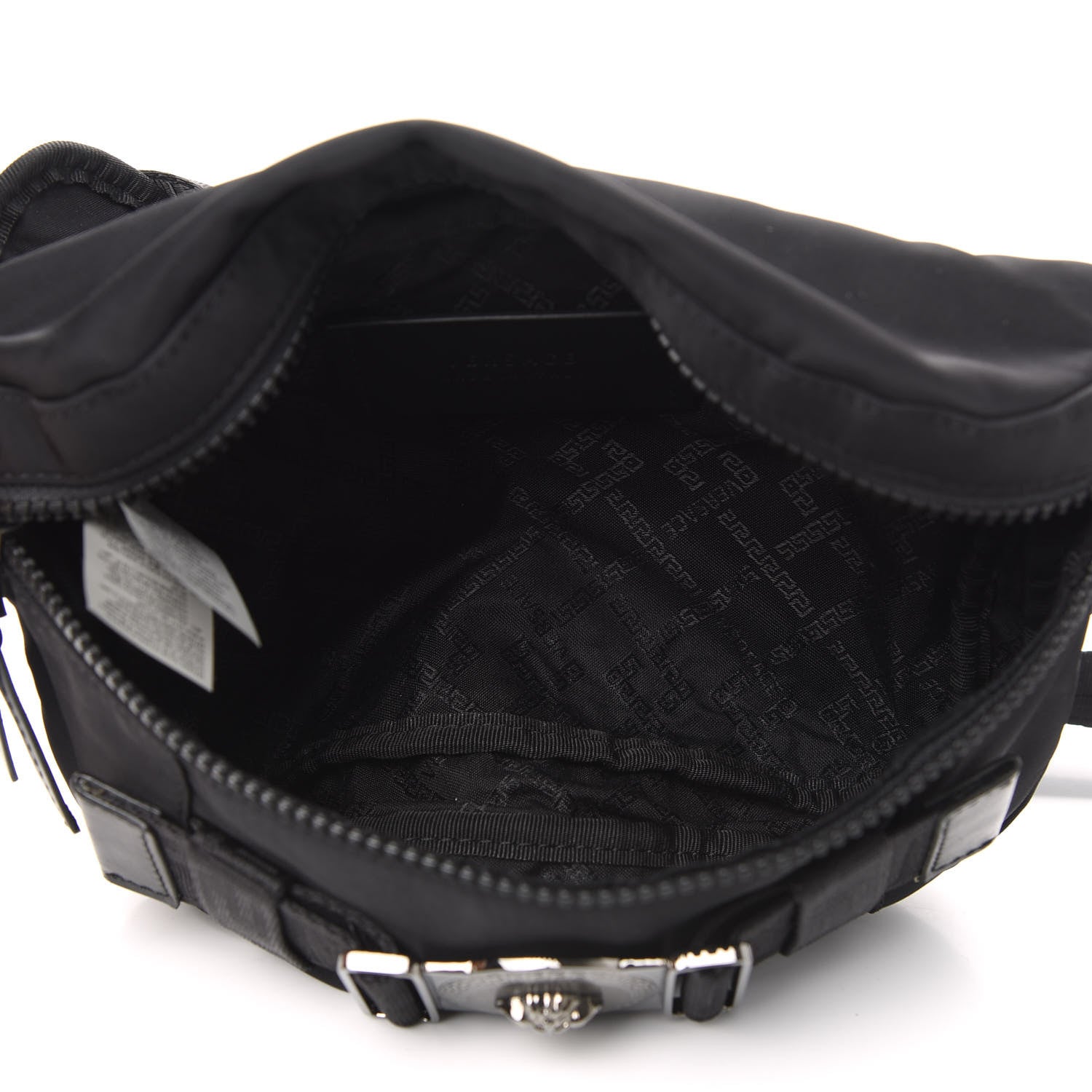 Versace Nylon Palazzo Medusa Belt Bag Black 5 of 8
