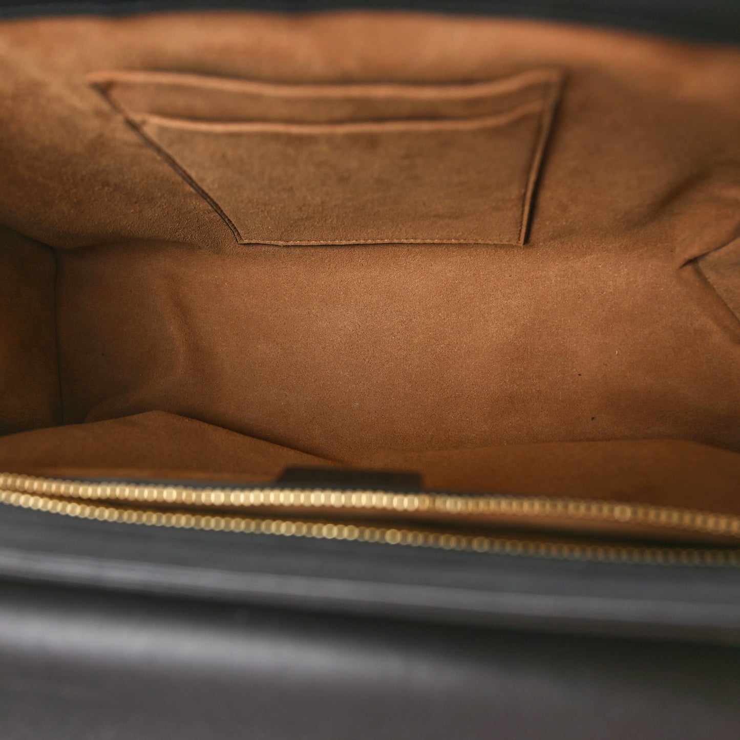 GG Supreme Monogram Calfskin Medium Padlock Shoulder Bag Beige Black Cuir