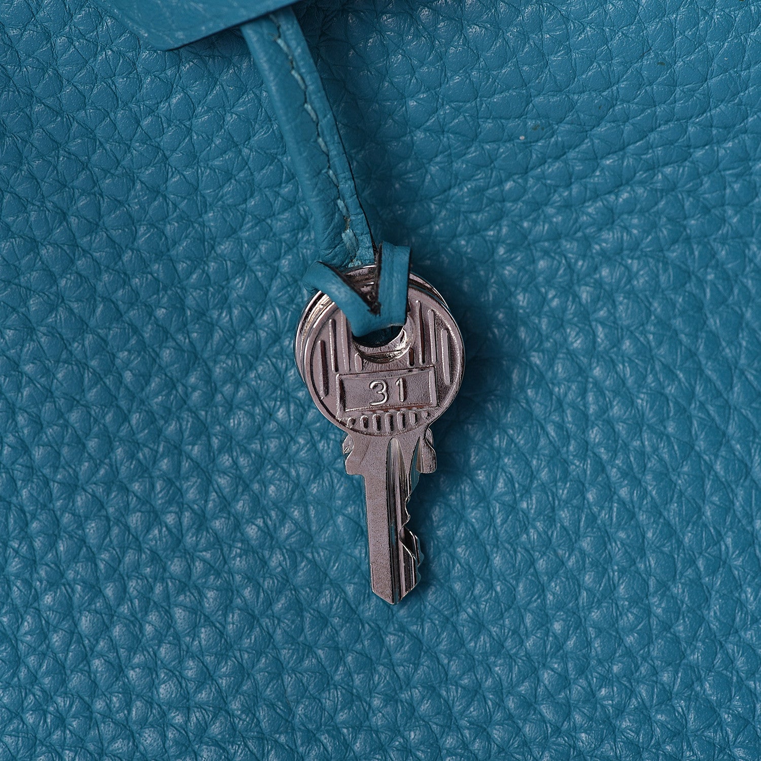 Hermes Taurillon Clemence Kelly Retourne 35 Bleu Izmir 25 of 33