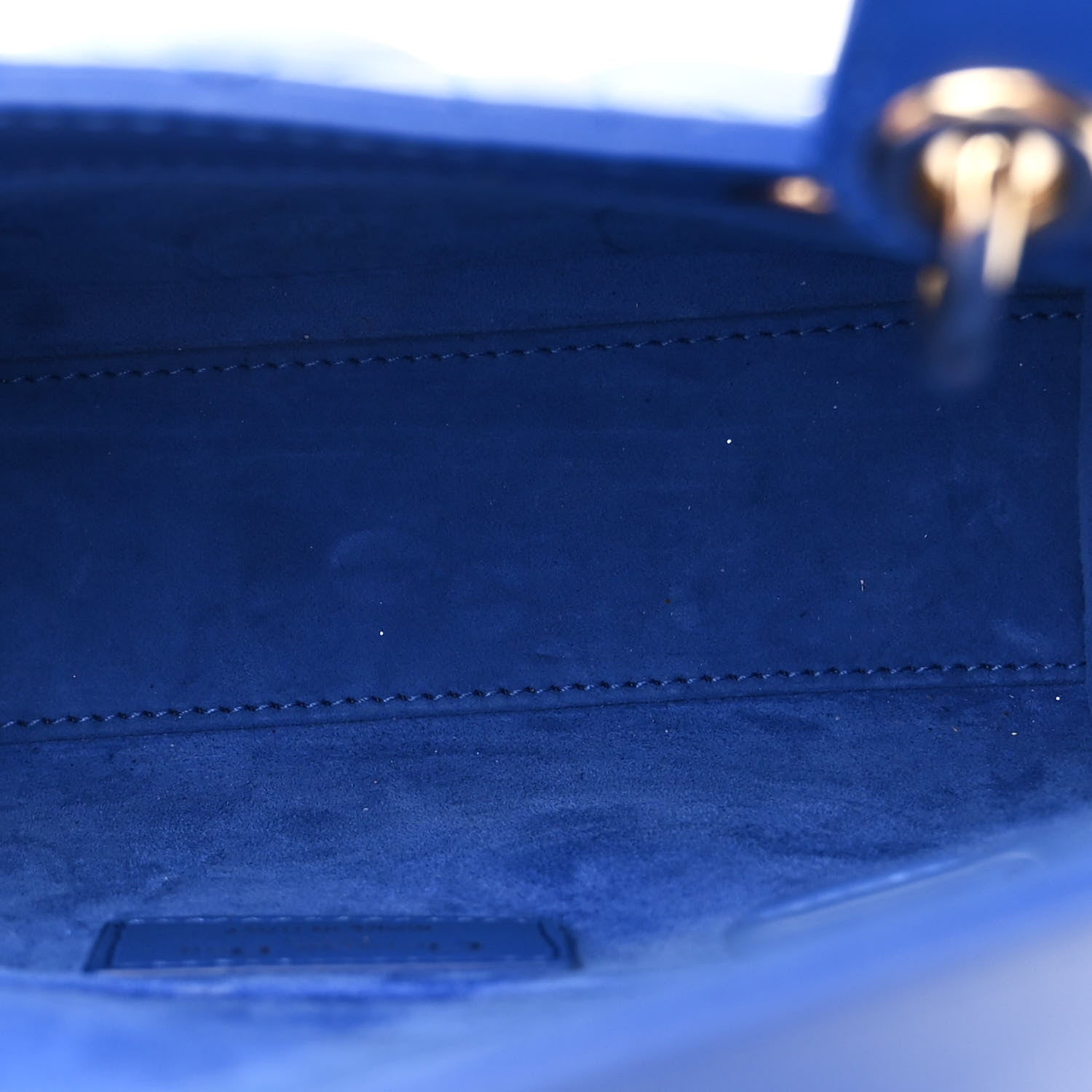 Christian Dior Lambskin Cannage Small My ABCDior Lady Dior Blue 5 of 11