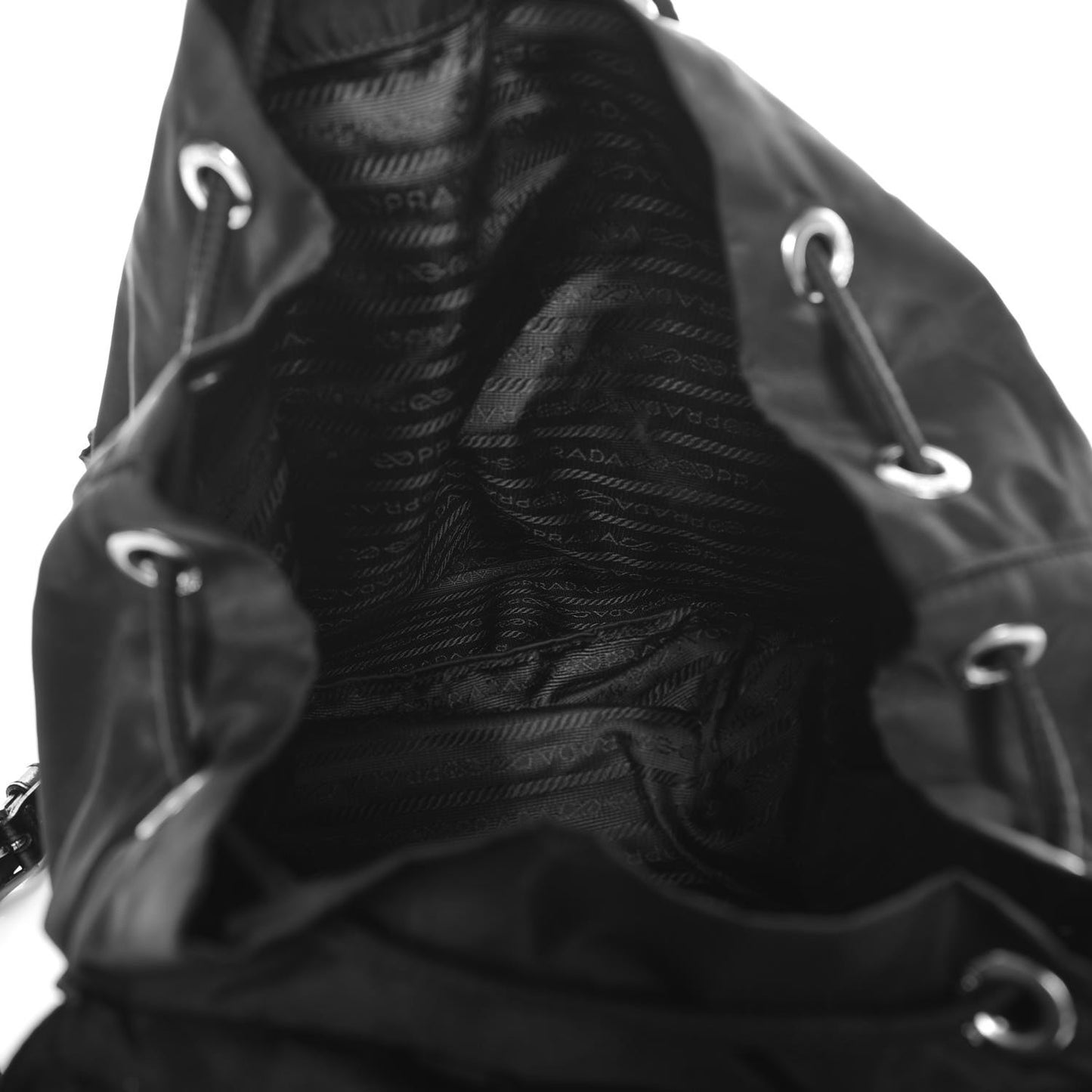 Nylon Vela Medium Backpack Black