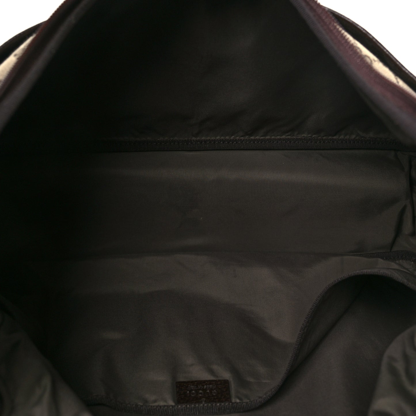 Monogram Natural Pigskin Large Diaper Bag Beige Ebony Cocoa Dark Chocolate