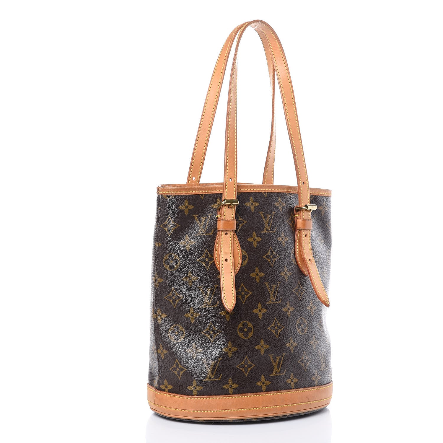 Louis Vuitton Monogram Petit Bucket 23 3 of 13