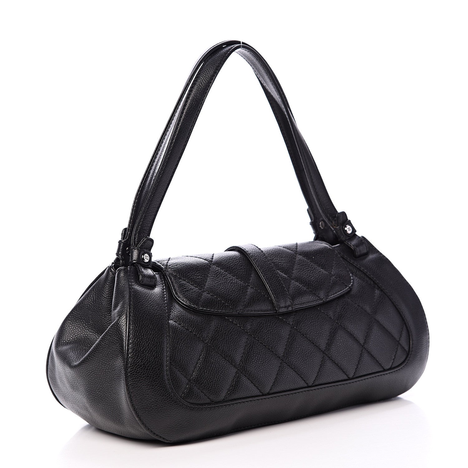 Chanel Caviar Quilted Mademoiselle Flap Bag Black 2 of 10