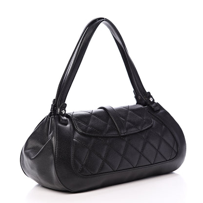 Chanel Caviar Quilted Mademoiselle Flap Bag Black 2 of 10