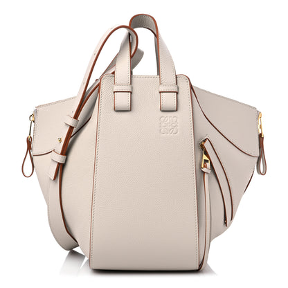 Loewe Grained Calfskin Small Hammock Shoulder Bag Light Ghost 1 of 9