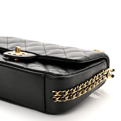 Chanel Caviar Quilted Mini CC You Flap Black 9 of 11