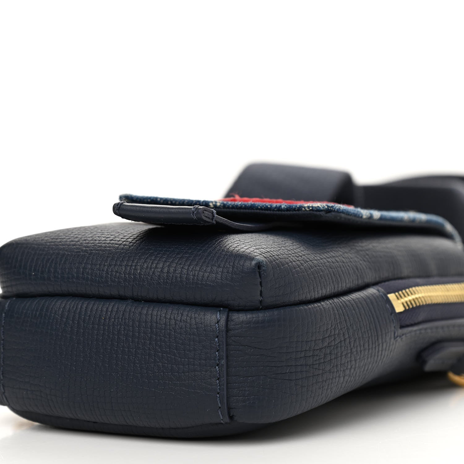 Louis Vuitton X NIGO Denim Monogram Flat Double Phone Pouch 9 of 9