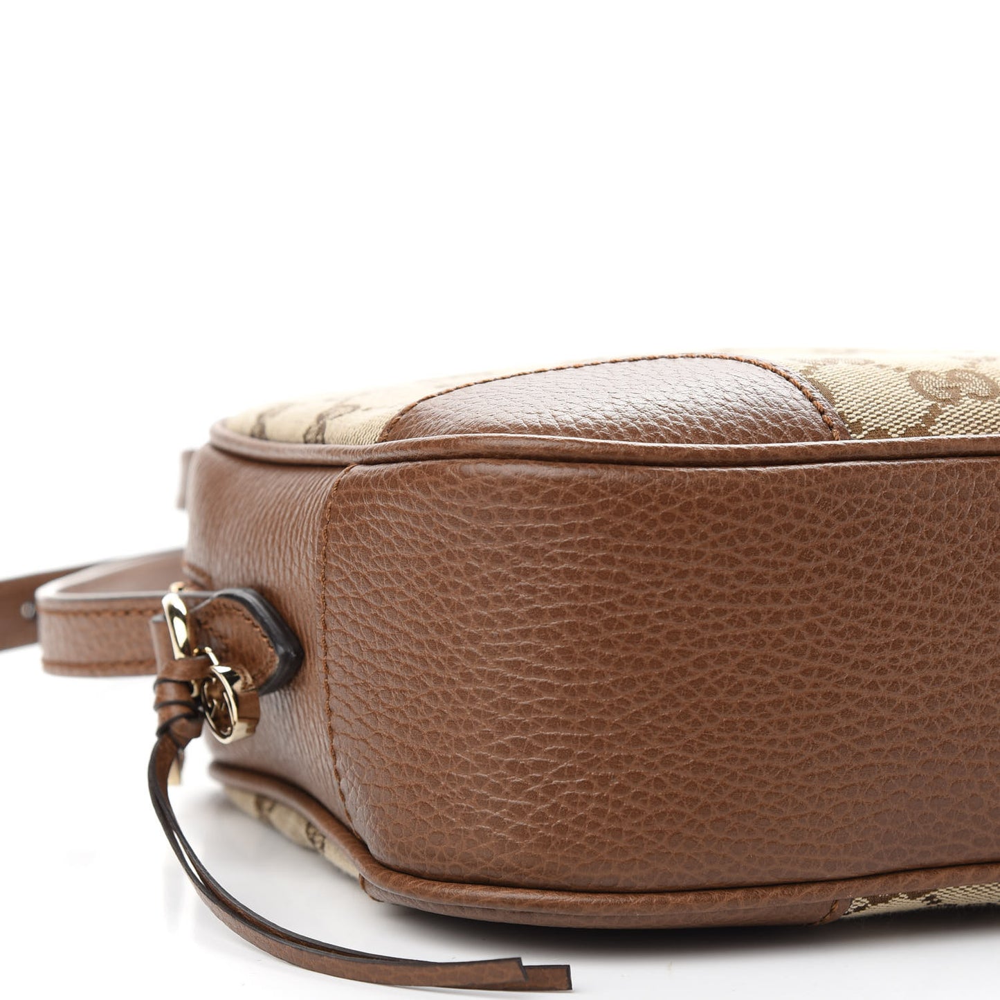 Monogram Mini Bree Messenger Bag Beige Tabacco