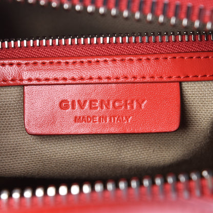 Givenchy Shiny Lord Calfskin Small Antigona Medium Red 6 of 9