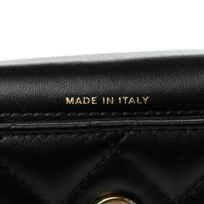 Chanel Lambskin Quilted CC Hook Card Holder Black 6 of 7