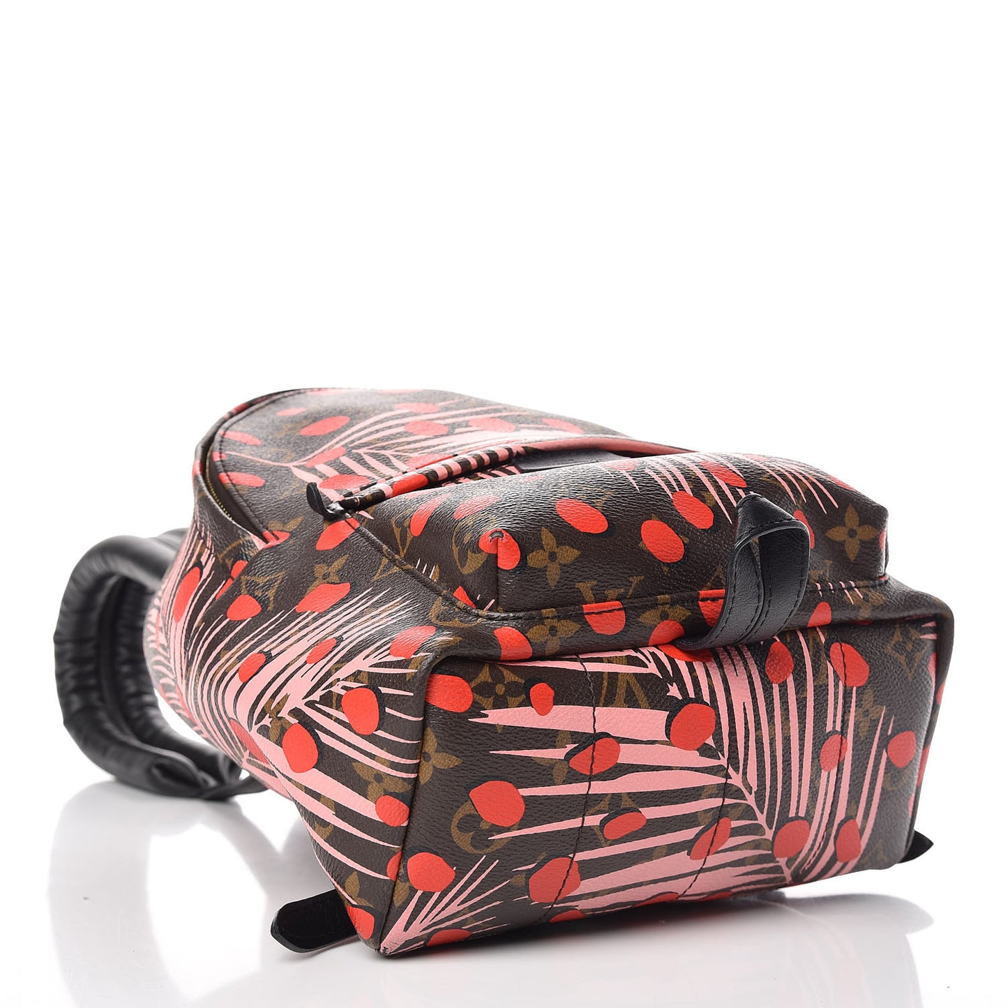 Monogram Jungle Dots Palm Springs Backpack PM Sugar Pink Poppy