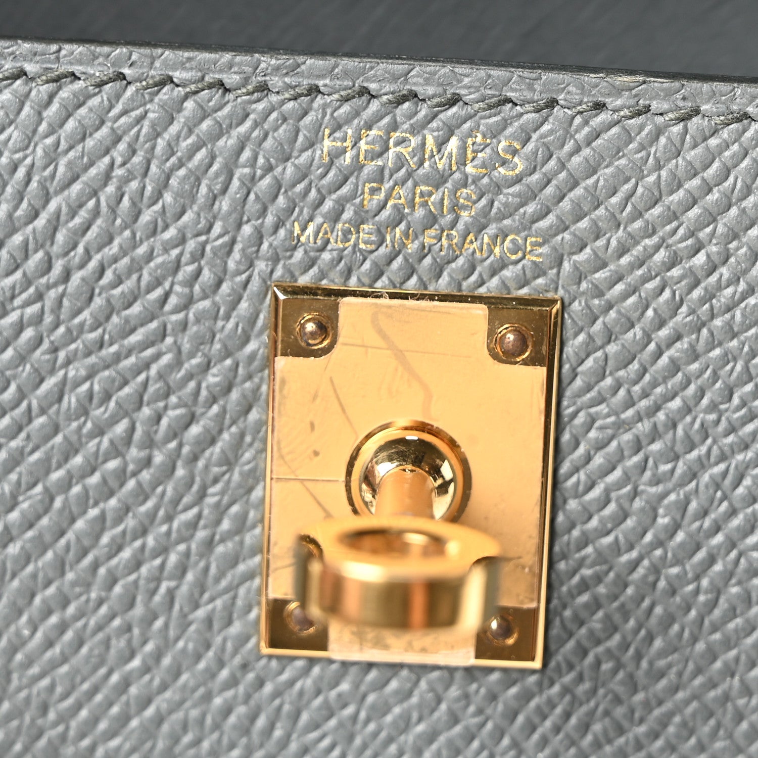 Hermes Epsom Kelly Sellier 25 Vert Amande 5 of 9