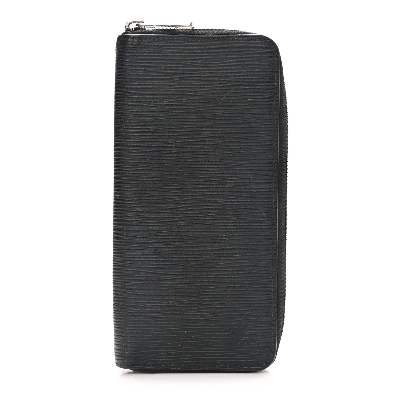 Louis Vuitton Epi Zippy Vertical Wallet Black 1 of 10