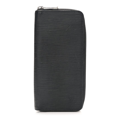 Louis Vuitton Epi Zippy Vertical Wallet Black 1 of 10
