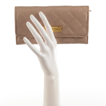 Marc Jacobs Lacquered Lambskin Baroque Double Groove Wallet Blush 2 of 7