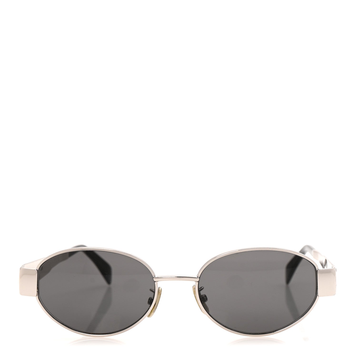 Celine Metal Triomphe 01 Sunglasses CL40235U Silver Black 2 of 7