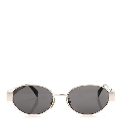 Celine Metal Triomphe 01 Sunglasses CL40235U Silver Black 2 of 7