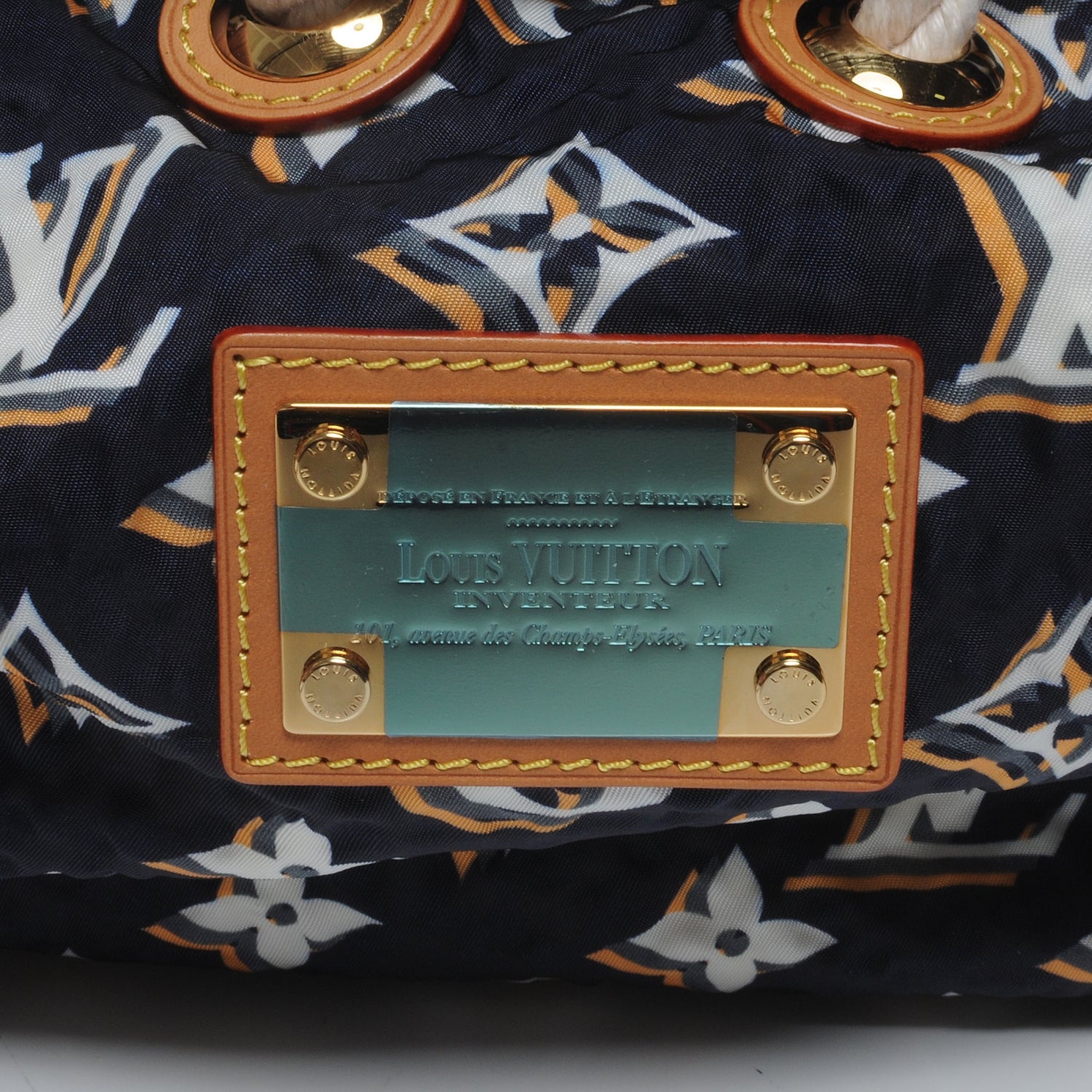Louis Vuitton Canvas Monogram Cruise Bulles MM Navy 5 of 8
