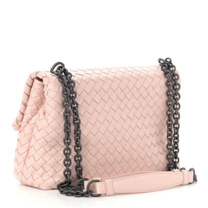 Bottega Veneta Nappa Intrecciato Medium Olimpia Bag Petale 3 of 11