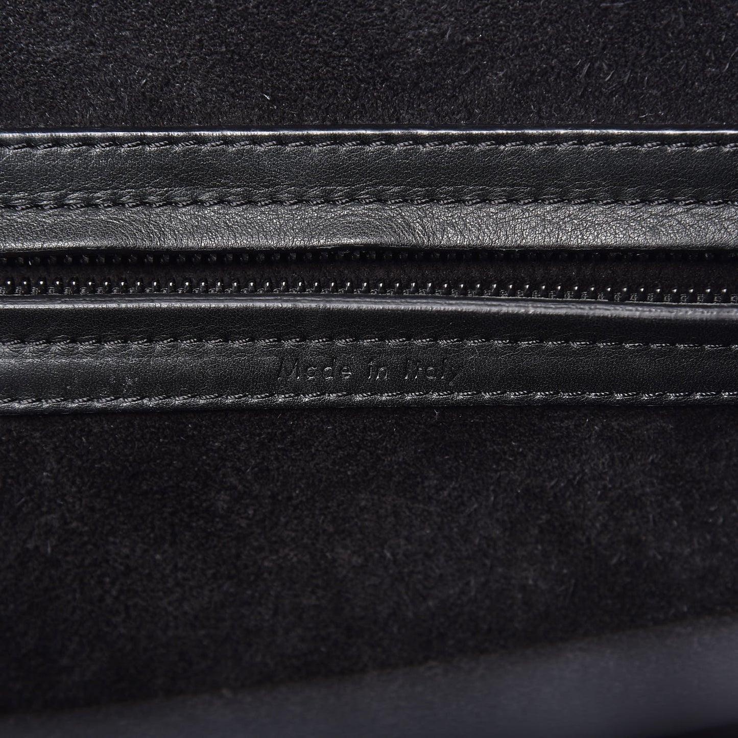 Supple Calfskin Medium Phantom Luggage Black
