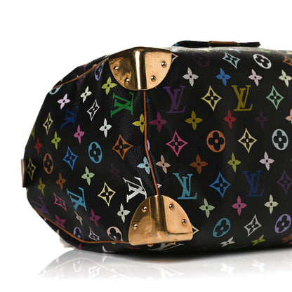 Louis Vuitton Monogram Multicolor Speedy 30 Black 8 of 15