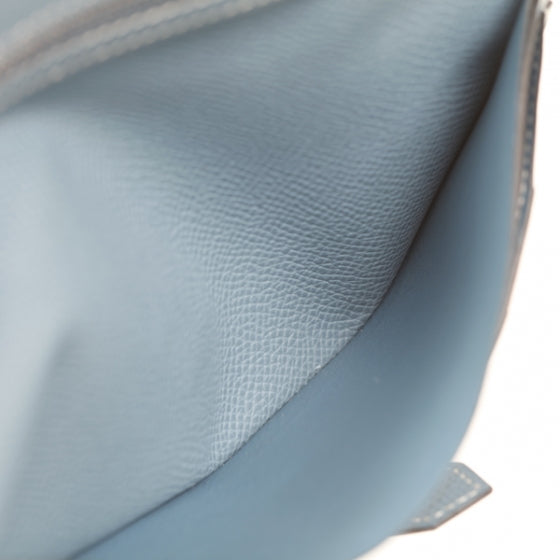 Epsom Leather Bearn Wallet Blue Jean