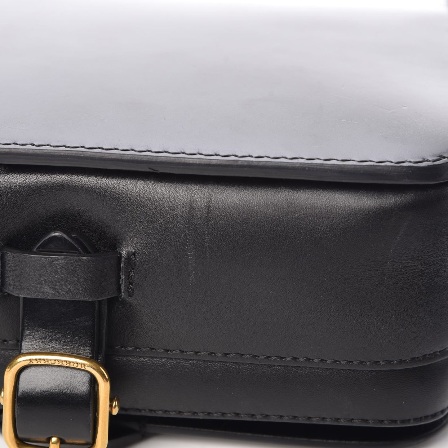 Supple Bridle Square Satchel Black