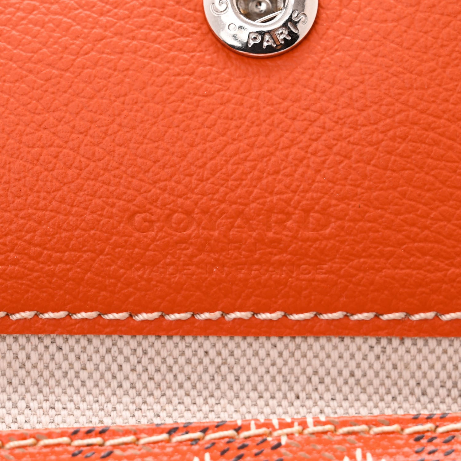 Goyard Goyardine Saint Louis PM Orange 7 of 11