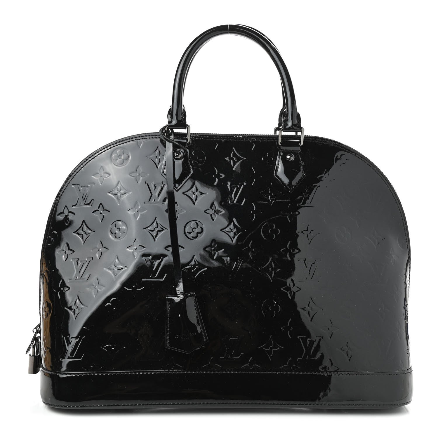 Louis Vuitton Vernis Alma GM Noir Magnetique 1 of 10