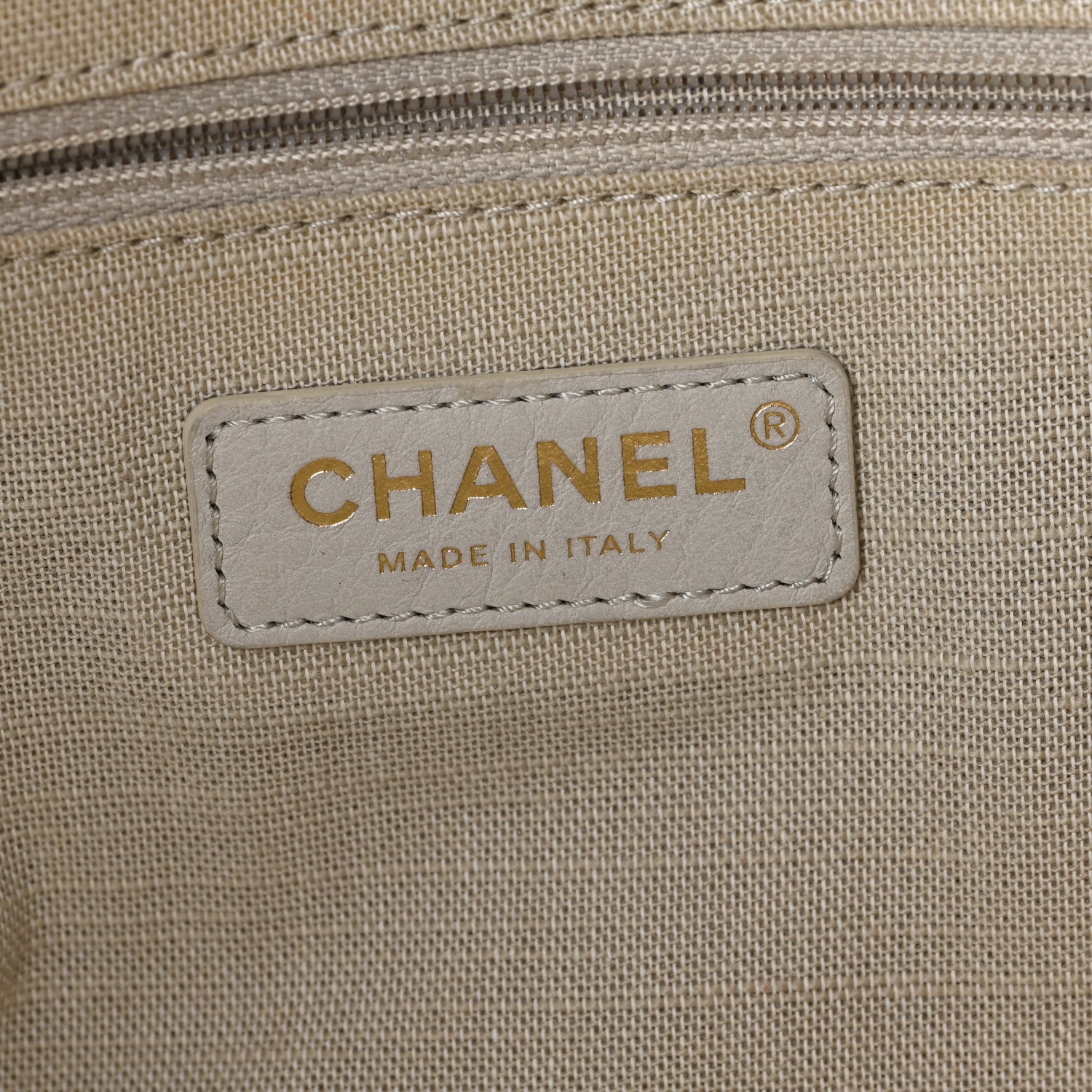 Chanel Mixed Fibers Small Deauville Tote Purple 7 of 11