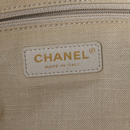 Chanel Mixed Fibers Small Deauville Tote Purple 7 of 11