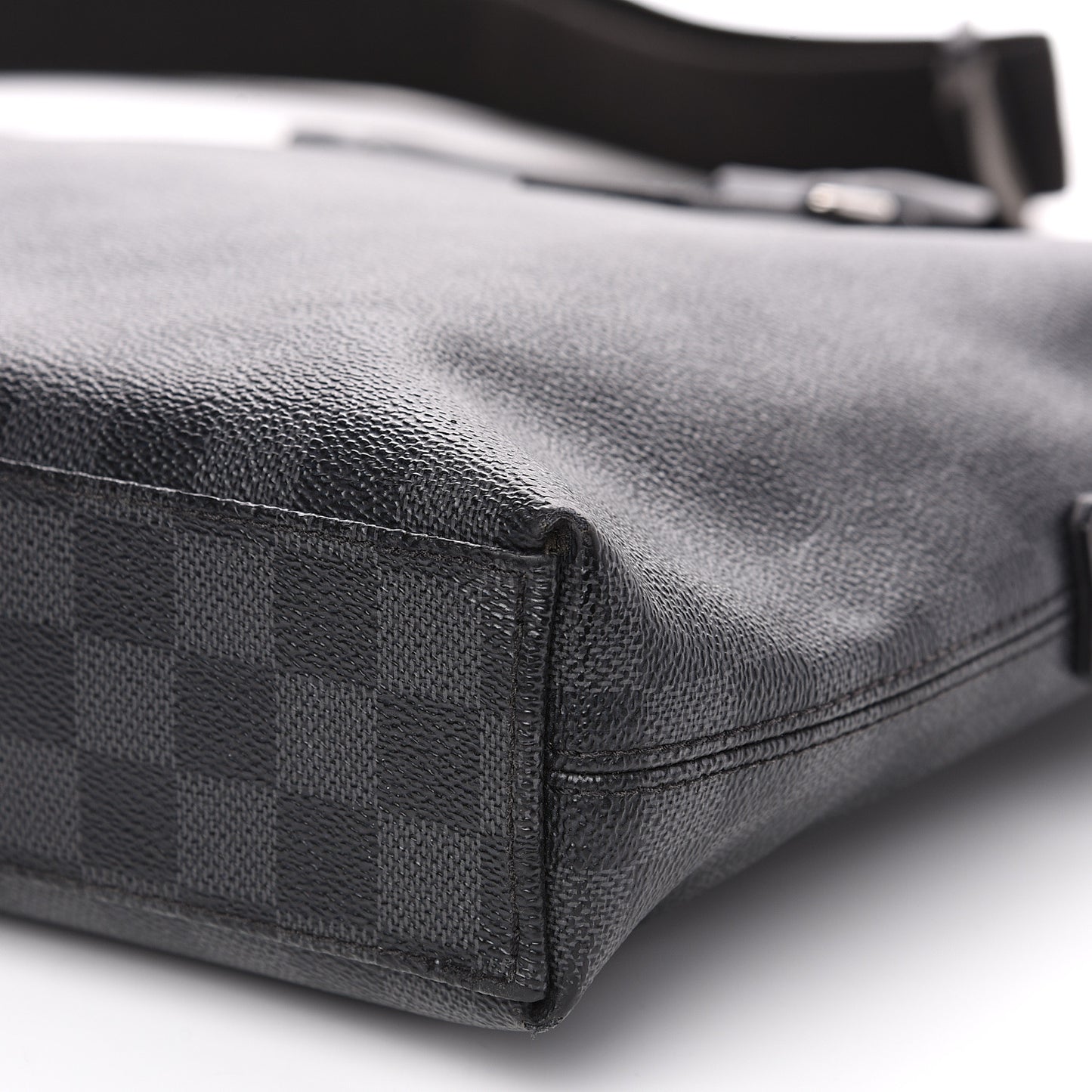 Damier Graphite Porte-Documents Jour