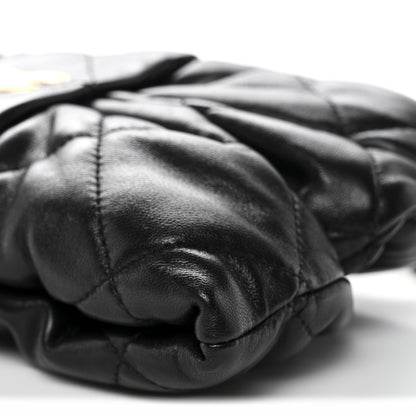 Chanel Lambskin Quilted Mini Bow Bag Black 10 of 11
