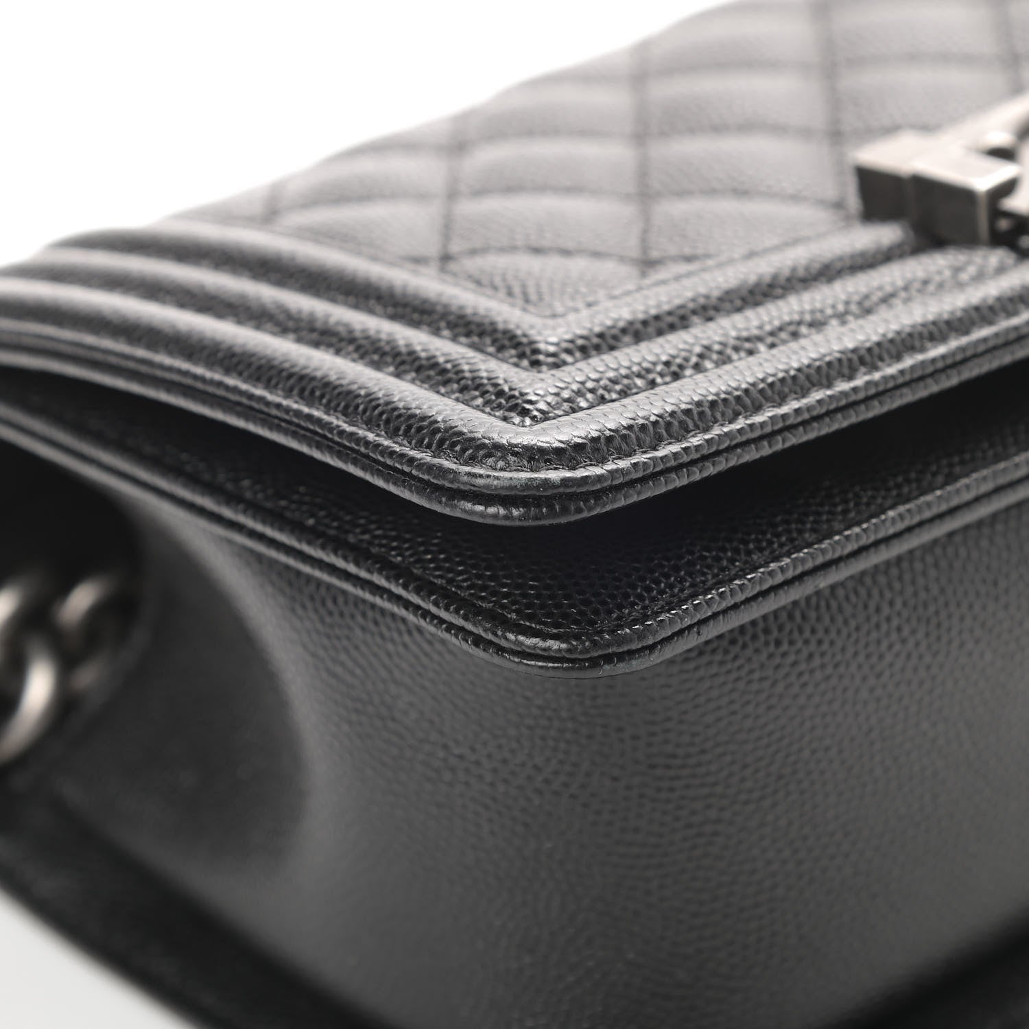 Chanel Caviar Quilted Small Boy Flap Black 12 of 13