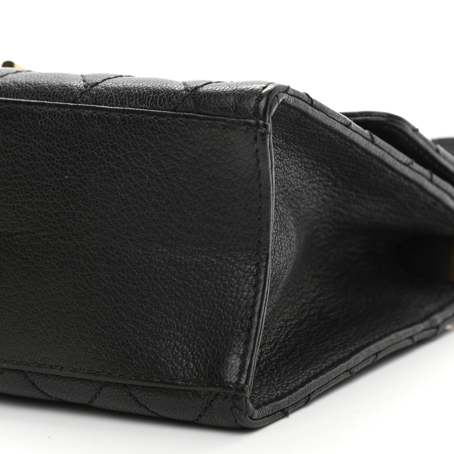 Chanel Goatskin Quilted Rita Flap Black 10 of 12