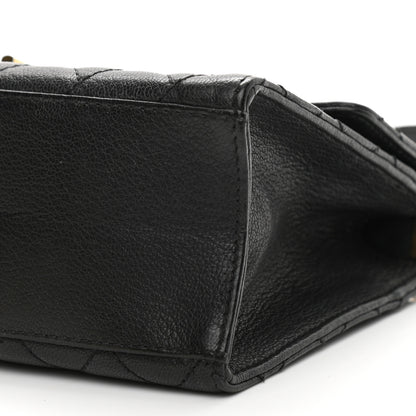 Chanel Goatskin Quilted Rita Flap Black 10 of 12