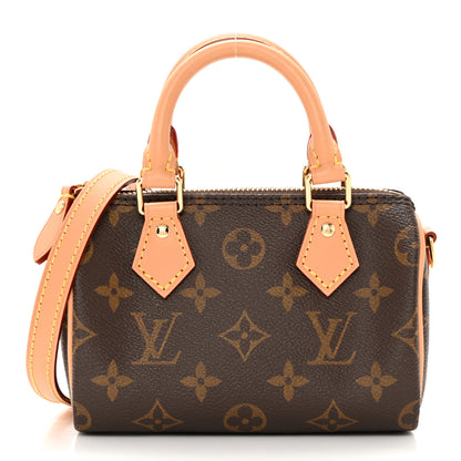 Louis Vuitton Monogram Nano Speedy Bandouliere 7 of 9