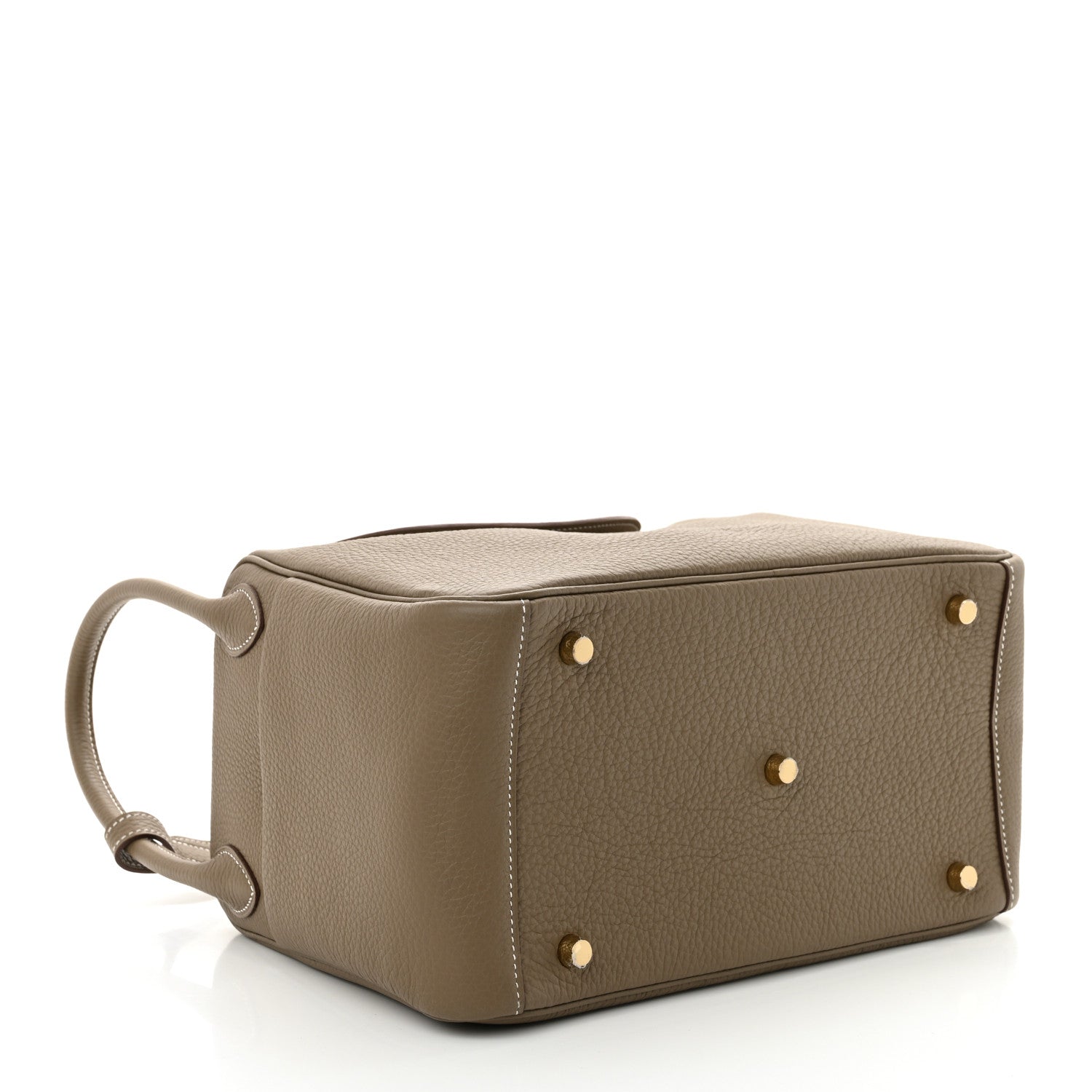 Hermes Taurillon Clemence Lindy 30 Etoupe 4 of 10
