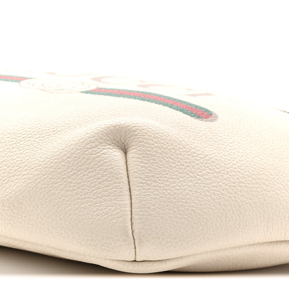 Gucci Grained Calfskin Logo Belt Bag White 10 of 10